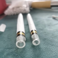 Vente en gros impression personnalisée de logo 78mm 84mm 98mm 109mm 120mm Tube droit vide de papier à cigarettes roulant avec embouts filtre en verre prix