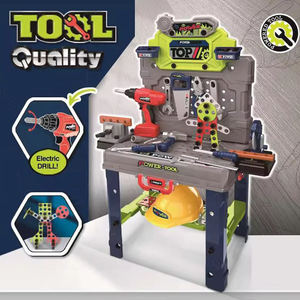 Perceuse électrique de réparation pour enfants d'âge préscolaire, ensemble d'outils de construction en plastique avec son - Product Image 3