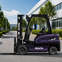 Chariot élévateur électrique mini 1t 2t 2.5t 3t, hauteur de levage 1m-5m, batterie lithium haute autonomie, longue durée de vie, sortie d'usine
