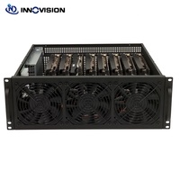 Usine personnalisée 19 pouces Rack Support 8 cartes graphiques Intel Platform AI GPU Deep Leaning Server Gpu Mining Rig