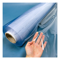 Rouleaux de feuilles souples en PVC transparent de qualité alimentaire, imperméables, directement de l'usine, 2 mm, 5 mm, découpe personnalisée, moulage, nappe en PVC transparente
