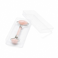 Boîte de rangement esthétique en PET transparent avec plateau à roulettes, étui de protection robuste pour emballage cosmétique et médical