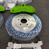 Hochwertige Maßanfertigung für Brembo V6 6-Kolben Vorne und F40 4-Kolben Hinten Bremssattel-Kit Upgrade Großes Bremskit für BMW E92 OEM 34116769093