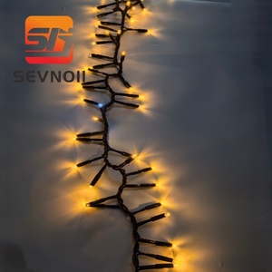 <span class=keywords><strong>Guirlande</strong></span> <span class=keywords><strong>lumineuse</strong></span> LED en cluster IP65 pour extérieur, effet feux d'artifice de Noël - Product Image 5