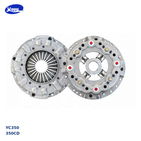Disque d'embrayage et plateau de pression Valeo YC350 350CD de qualité supérieure 350 mm pour pièces de transmission de camion Yuchai