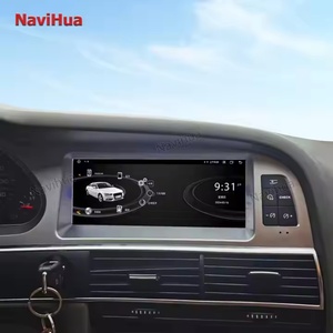 วิทยุติดรถยนต์ระบบแอนดรอยด์ Navihua หน้าจอสัมผัส 8.8 นิ้ว พร้อมระบบนำทาง GPS มัลติมีเดีย และ Carplay สำหรับรถยนต์ Audi A6L ปี 2005-2012 - Product Image 1