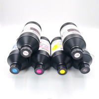 Tinta UV DTF Morecolor CMYK Putih Pernis dan Film B untuk Epson I3200 XP600 TX800 DX7 Tinta Cetak Transfer Stiker Kristal UV DTF