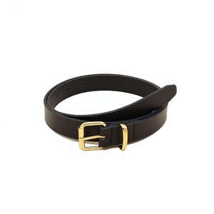 Cinturones de Cuero Hechos a Mano Casuales para Hombre y Mujer, Duraderos, de Alta Calidad, con Hebilla de Acero, Estilo Vintage, de BS INTERNATIONAL - Product Image 2