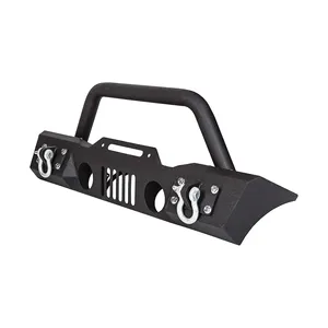 NEWWIND High Quality Front Bumper ALU Car Guard Body Kit Protective Decoration Bumper For Jeep Wrangler JK Accessories