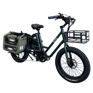 Ruihe K5 Bicicleta de carga eléctrica deportiva de 20 pulgadas con motor de cubo trasero Marco de aleación de aluminio Batería de litio de 48V-Venta al por mayor - Product Image 5