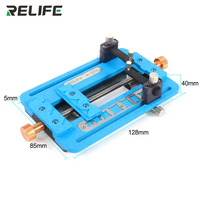 RELIFE RL-601F Outil de fixation pour l'élimination de la colle des puces de carte mère, pour téléphone Android, IC, CPU, pince à double roulement