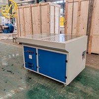 Nouvelle table de meulage de ponçage à courant descendant pour le traitement des métaux pour le dépoussiéreur de polissage pour l'aluminium Zinc acier inoxydable