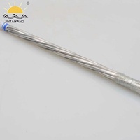 Conductor Circular de Aluminio de Alta Calidad de 150 mm², Cable de Aluminio Trenzado AAC, ACSR, AAAC