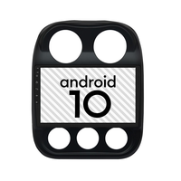 Wifi sistema Multimedia del coche BT reproductor de vídeo para Jeep Compass 2010-2016 2 Din Android 10,0 Car Radio