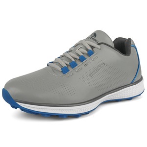 Zapatos de golf nuevos para hombre y mujer, zapatillas deportivas de golf transpirables, impermeables y cómodas con tacos fijos y botones de atado rápido - Product Image 5