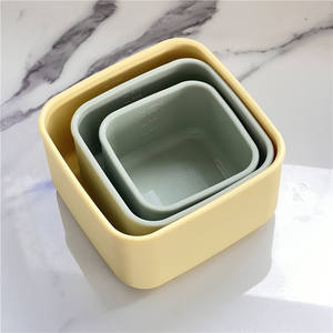 Food Grade Silicone Bento <b>Lunch</b> <b>Box</b> New Style Wholesale Collapsible Eco-friendly Leakproof Reusable <b>Kids</b> Food Storage - Product Image 6