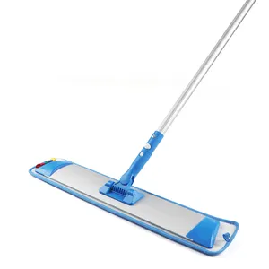 Hot Sale Custom Commercial And Household Microfiber Flat Mop Featuring Removable Replacement Mop Head