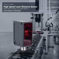 Capteur de distance laser de ligne de montage de rotor de moteur LR-TB5000 DTOF 1000Hz IP65 RS485 pour positionnement de presse à pleine vitesse, service personnalisé