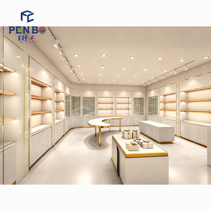 Penbo Chất lượng cao Nước hoa hiển thị tủ và kệ tùy chỉnh Giới thiệu đồ nội thất cho các cửa hàng và cửa hàng bán lẻ - Product Image 4