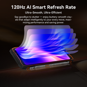 Blackview XPLORE X1, Teléfono Inteligente Resistente 5G, 12 GB + 256 GB, Frecuencia de Actualización de 120 Hz, Pantalla de 6.78'', Cámara Trasera de 108 MP, Cámara Frontal de 50 MP, Carga Rápida de 55 W, NFC - Product Image 6