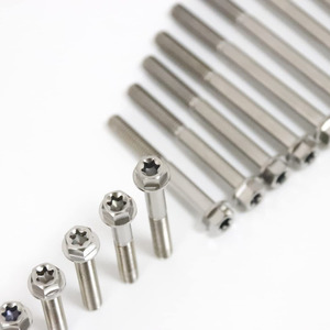 Bu lông Titan chất lượng cao TOBO 2 chiếc M6, đầu lục giác có gờ, bu lông có gờ tùy chỉnh cho xe máy, xe đạp - Product Image 4