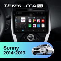 TEYES CC4 PRO Para Nissan Sunny 2014 - 2019 CarPlay Android Auto 2DIN Autoradio Radio Multimedia Estéreo
