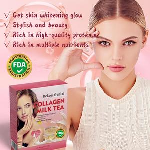Thé au <span class=keywords><strong>lait</strong></span> au collagène Fabricant <span class=keywords><strong>de</strong></span> produits blanchissants pour la peau Peau au collagène et vitamine C Gluta Glow Sparkle Collagène Thé au <span class=keywords><strong>lait</strong></span> - Product Image 6