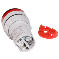 Voltmeter DC 22mm 6-100V Indikator Tegangan Digital LED Mini Bulat Pengukur Tegangan Voltmeter Presisi