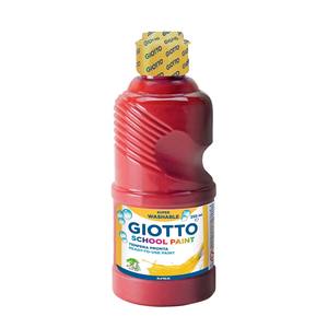 GIOTTO - Pintura Escolar Tempera Lista para Usar 250ML Rojo Oscuro - Product Image 1