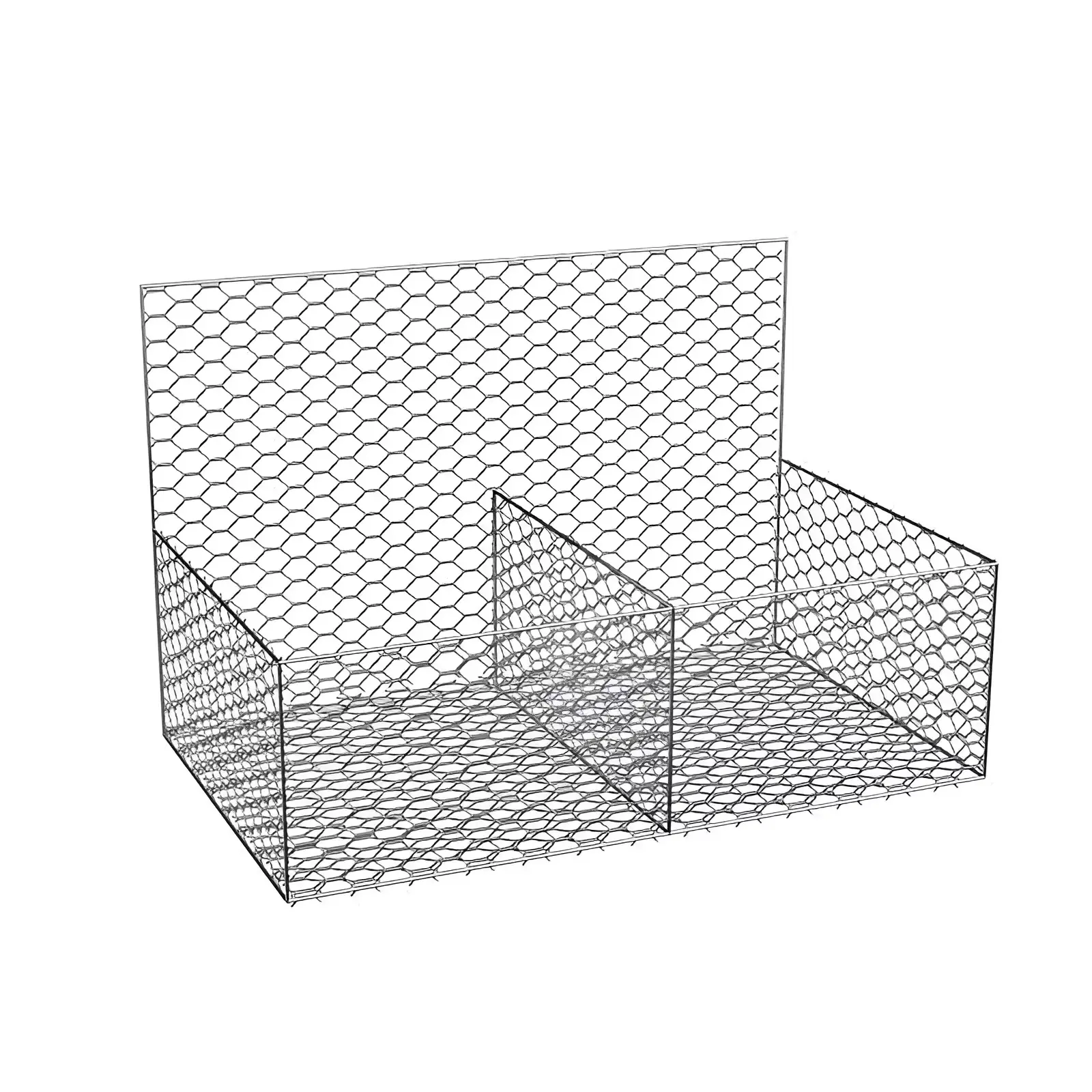 Newest Hot Sale Customizable Hot Dipped Galvanized Stone Cage/Gabion Box/Rock Filled Gabion Baskets