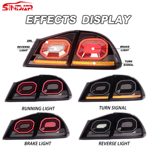 Анимированный задний фонарь SINDAR для Acura CSX Type S Type-S Civic Type R Mugen RR 2006-2012 звездного неба - Product Image 3