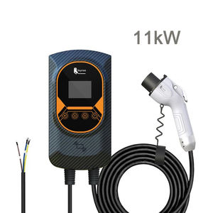 Chargeur de voiture électrique rapide AC de niveau 2 GBT 11 kW feyree Wallbox, 16A, écran 2,8 pouces, monophasé, station de recharge murale pour véhicules électriques - Product Image 1