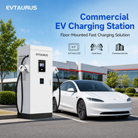 Station de recharge pour véhicules électriques commerciale rapide CCS GBT NACS CHADEMO 80 kW 120 kW Dlb IP54 avec mise à niveau du micrologiciel à distance OCPP