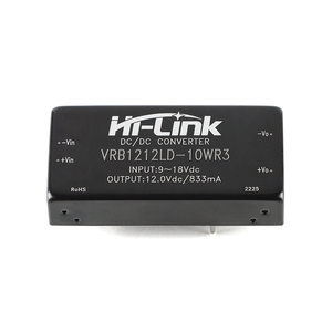 Convertisseur isolé DC-DC basse puissance Hi-Link, module d'alimentation non régulé 12V vers 12V DIP HLK-VRB1212LD-10WR3 - Product Image 1
