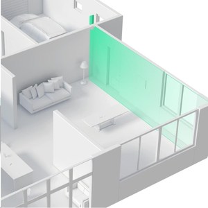 ระบบเซ็นเซอร์ตรวจจับการเคลื่อนไหวแบบ PIR เอฟเฟกต์ม่านคู่พร้อมคุณสมบัติป้องกัน - Product Image 5