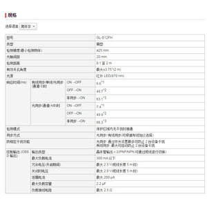 Gl-S12Fh <b>Flat</b> Proximity Sensor 0.1 To 2 M Sensing Distance Led Indicator <b>Screw</b> Terminal Japan Made - Product Image 1