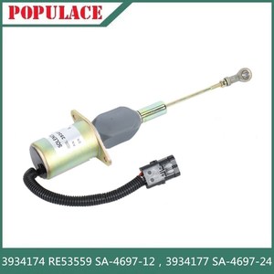 Solenoide de Parada 3934177 SA-4697-24 12V 24V para Piezas de Generadores de Gasolina - Product Image 2