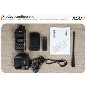 Radio Scanner NOAA Weather Channel 6 Band Amatir Ham Dua Arah Tahan Air Air Band Interkom Nirkabel Walkie Talkie Kelautan - Product Image 6