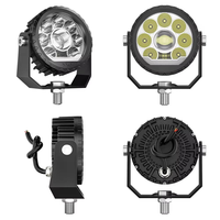 DXZ H-Y-4C Nouvelle lampe de travail LED étanche IP67 9-30V 5050/3535/3030 21.4W Spot DRL Blanc/Jaune pour camions tout-terrain