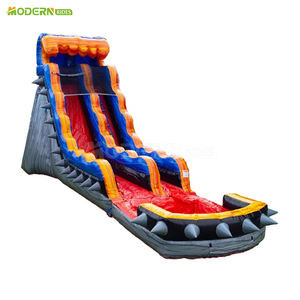 Casa <span class=keywords><strong>de</strong></span> Brinco Inflable, Parque con Palmeras y Toboganes, Combo <span class=keywords><strong>de</strong></span> Piscina <span class=keywords><strong>de</strong></span> Agua y Toboganes <span class=keywords><strong>de</strong></span> Agua para Actividades Comerciales - Product Image 3