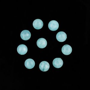 Cabujón de Amazonita Natural Yashee, 4x4 mm, Forma Redonda, Piedra para Joyería, Gema para Sanación de Chakras - Product Image 2