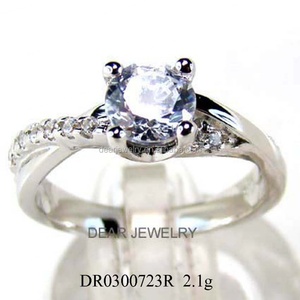 Charmes de bijoux personnalisés en argent de marque, bague - Product Image 1