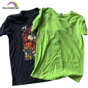 Camisetas <span class=keywords><strong>de</strong></span> algodón y poliéster <span class=keywords><strong>de</strong></span> segunda mano para hombre, con diseño, grado B, para mayoristas <span class=keywords><strong>de</strong></span> <span class=keywords><strong>ropa</strong></span> masculina. - Product Image 6