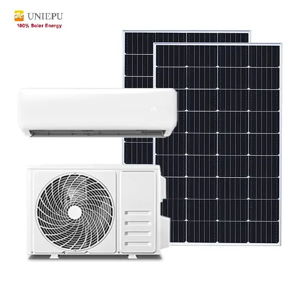Climatiseur d'énergie solaire pour la maison Unité solaire thermique à courant alternatif