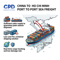 Réservation Prioritaire Fret Maritime Rapide 20GP 40HQ de Chine à Ho Chi Minh, Vietnam