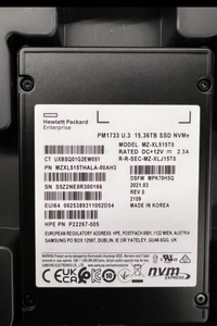 PM1733 U.3 15.36TB SSD NVMe MZXL515THALA-00AH3 MZ-XL515T0 NVME P22267-005 SSD - Product Image 2