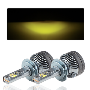 Fuente del fabricante 110W 18000LM Alta potencia 12V H4 H7 H11 9005 9006 3000K <span class=keywords><strong>Faros</strong></span> delanteros LED de luz amarilla - Product Image 3