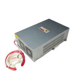 High voltage 50w 80w 100w 150w co2 laser parts power supply for Co2 laser cutting engraving machine