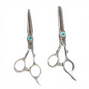 Nuevo Set Profesional de Tijeras de Peluquería de Acero Inoxidable para Diestros, Tijeras de Corte y Entresacado 6CR 52HRC Ojo de Gato - Product Image 2
