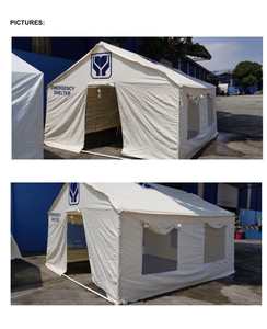 Tienda de campaña de gran oferta de Corea, Malasia, Filipinas, tiendas de campaña impermeables grandes para exteriores, tiendas familiares para aliviar desastres con precio competitivo - Product Image 2